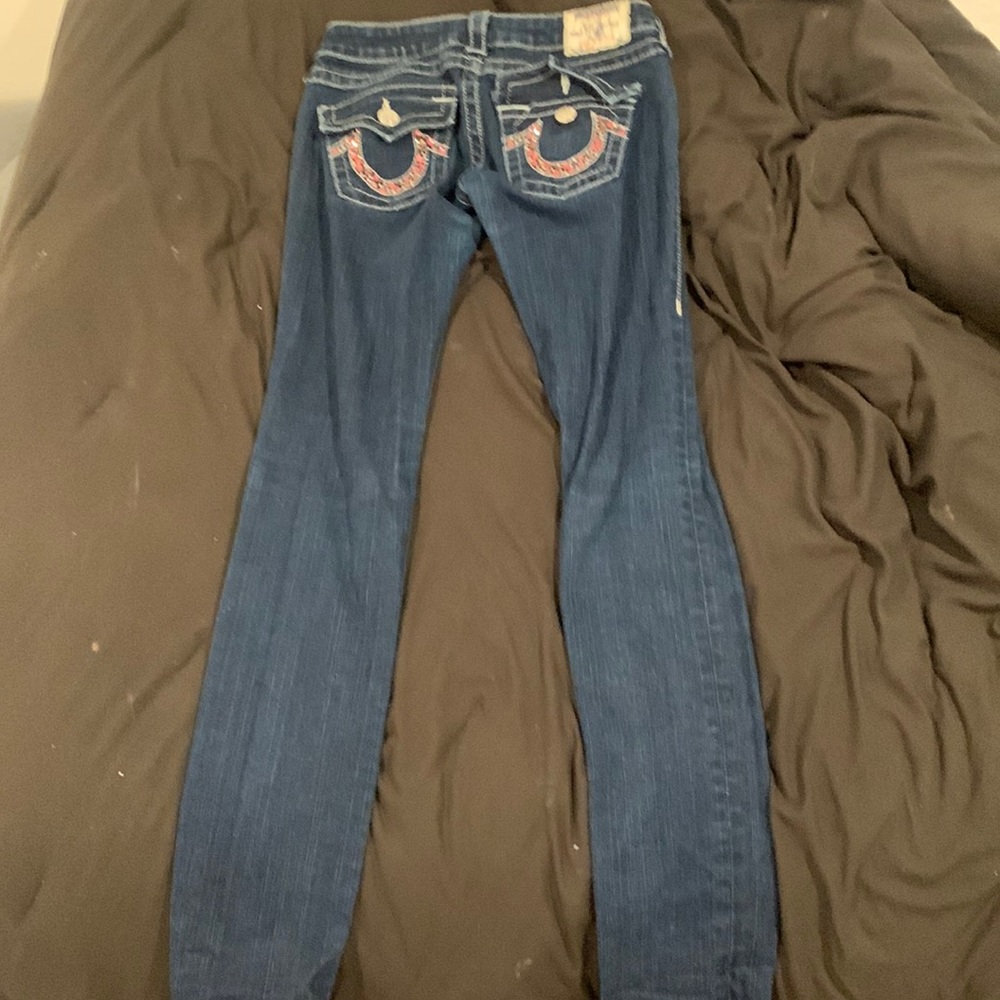 Blue True Religion Skinny jeans